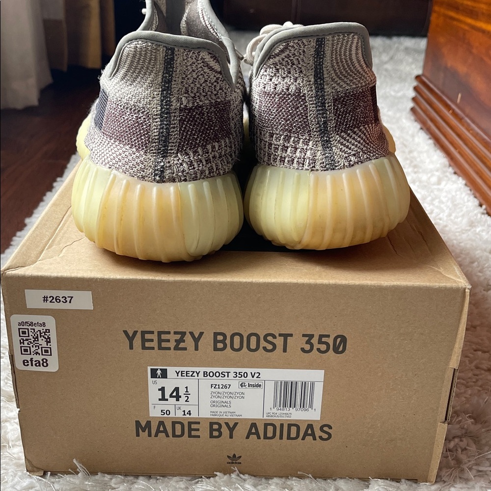 Adidas Yeezy Boost 350 V2 - Brown and Cream 14.5 - Picture 2 of 6